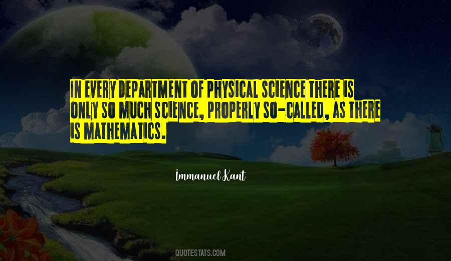 Physical Science Sayings #615095