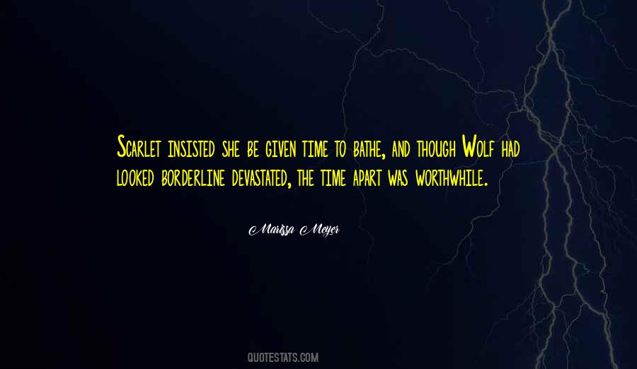 Quotes About Time Apart #290332