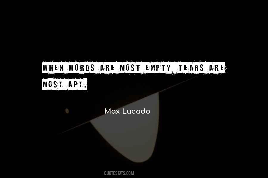 Quotes About Empty Words #552012