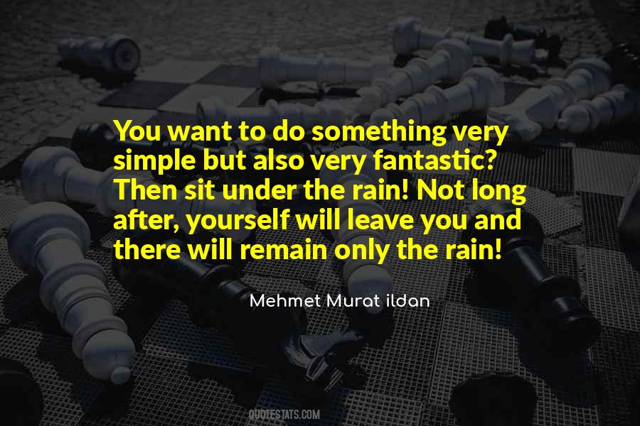 Rain Quotations Sayings #840961