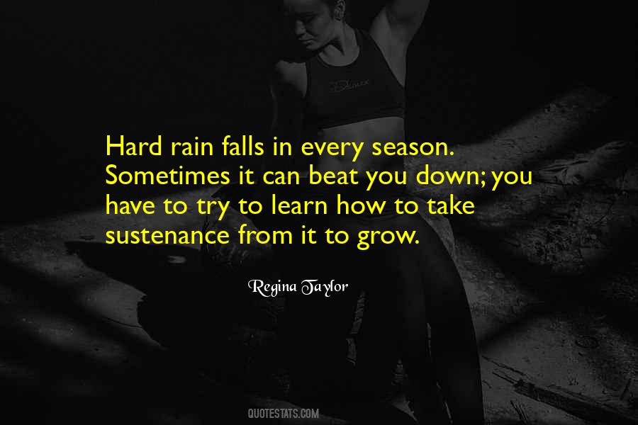 Hard Rain Sayings #805872