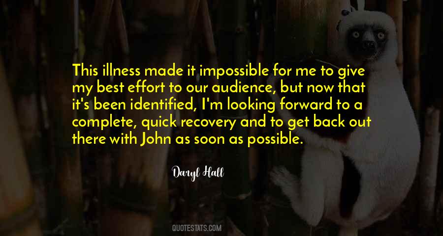 Quotes About Quick Recovery #1287204