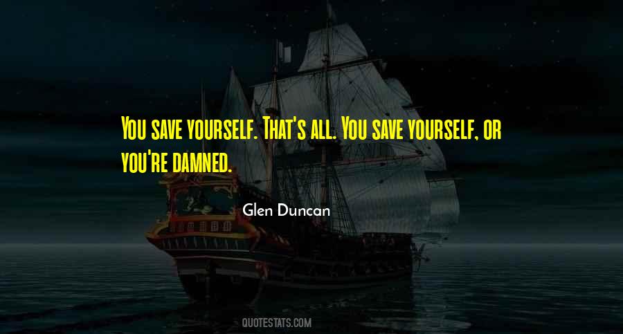 Save Yourself Sayings #1156810