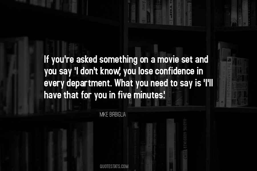 Movie Set Sayings #329288