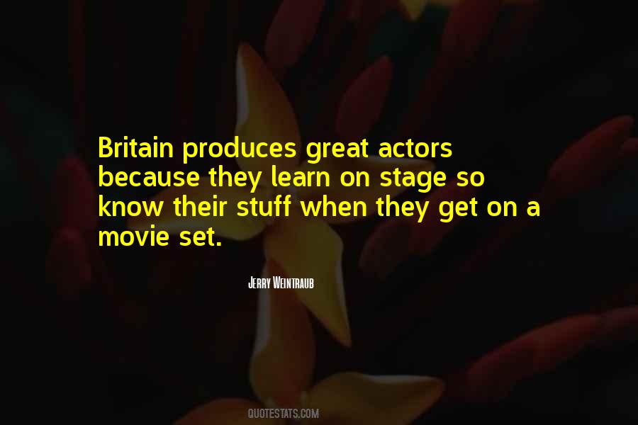 Movie Set Sayings #852707