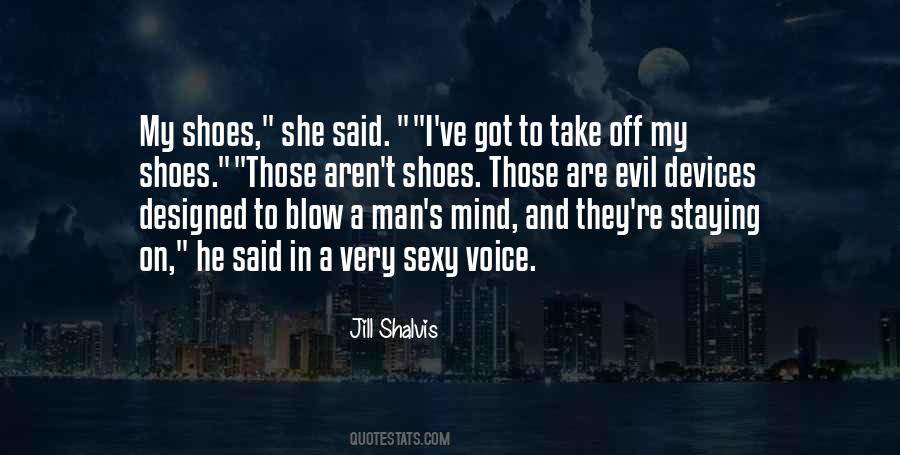 Shoes Off Sayings #836816