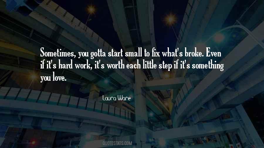 Start Small Sayings #1192645