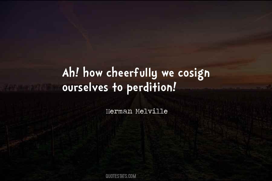 Quotes About Perdition #1474510