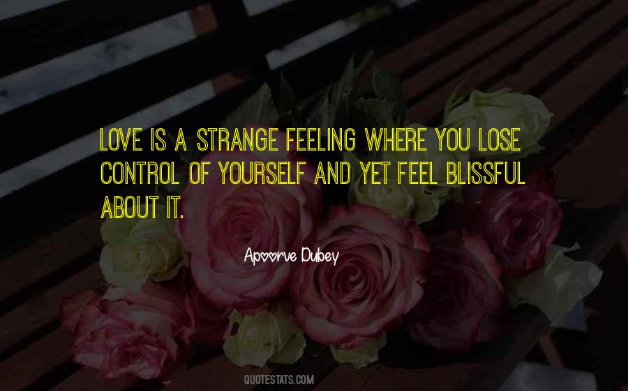 Strange Love Quotes Sayings #1566495