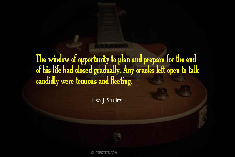 Quotes About The Window Of Opportunity #730008