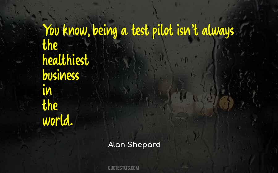 Test Pilot Sayings #1619805