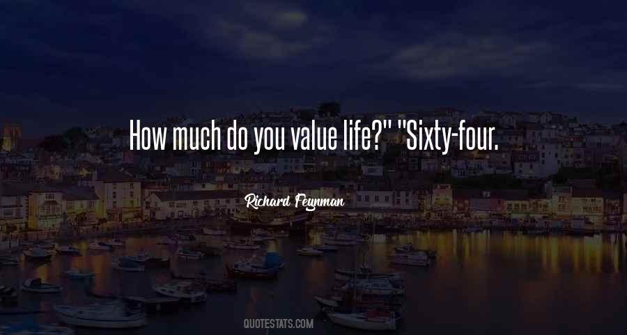 Value Life Sayings #1104899