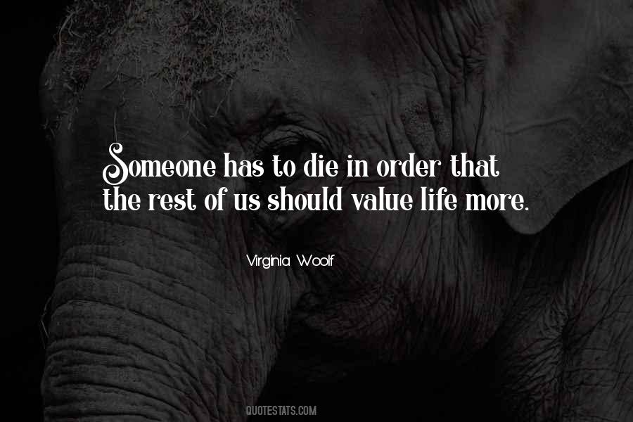 Value Life Sayings #1711057