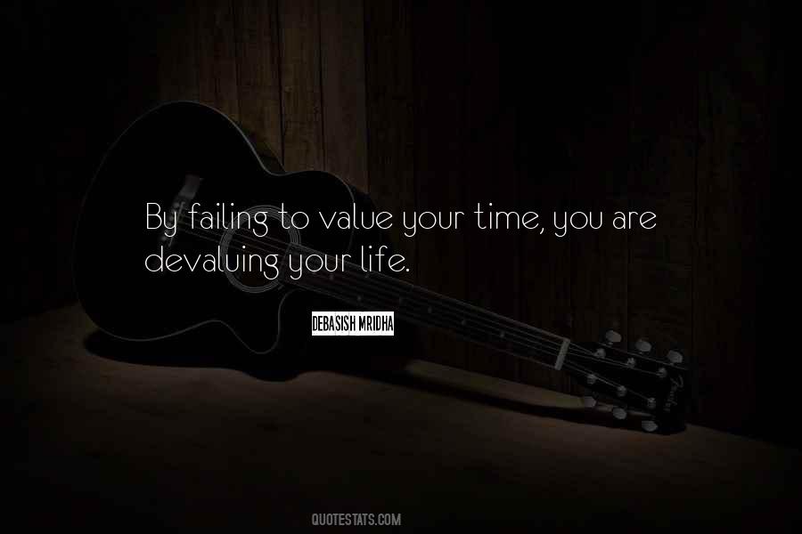 Value Life Sayings #25919