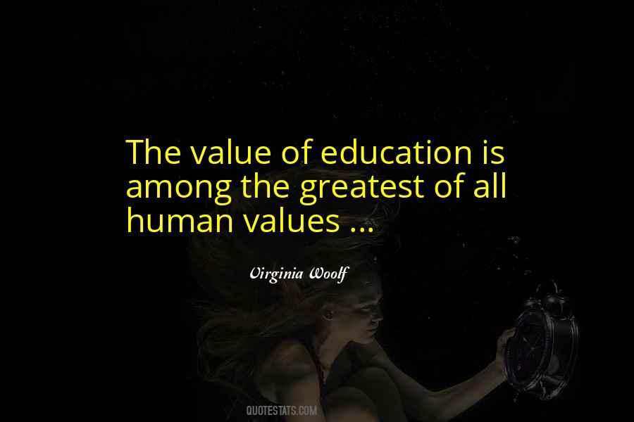 Value Education Sayings #194593