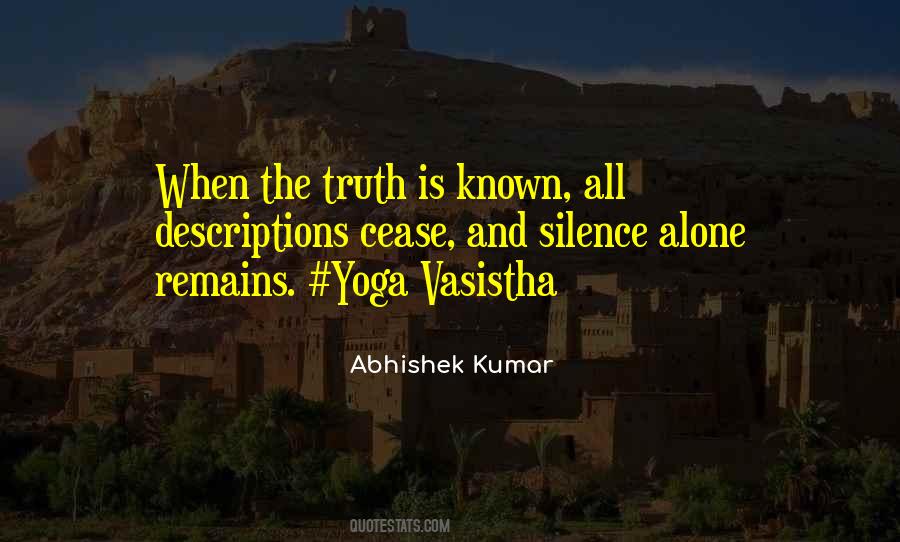 Yoga Vasistha Sayings #159238