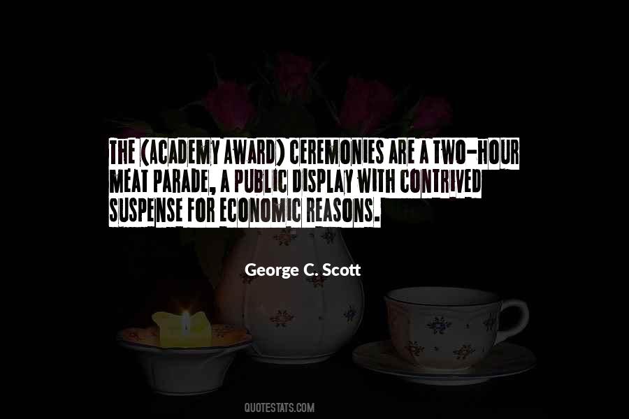 Quotes About Award Ceremonies #205670