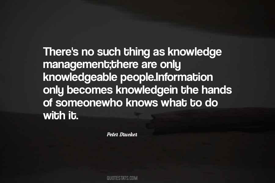 Quotes About Information Management #1839307