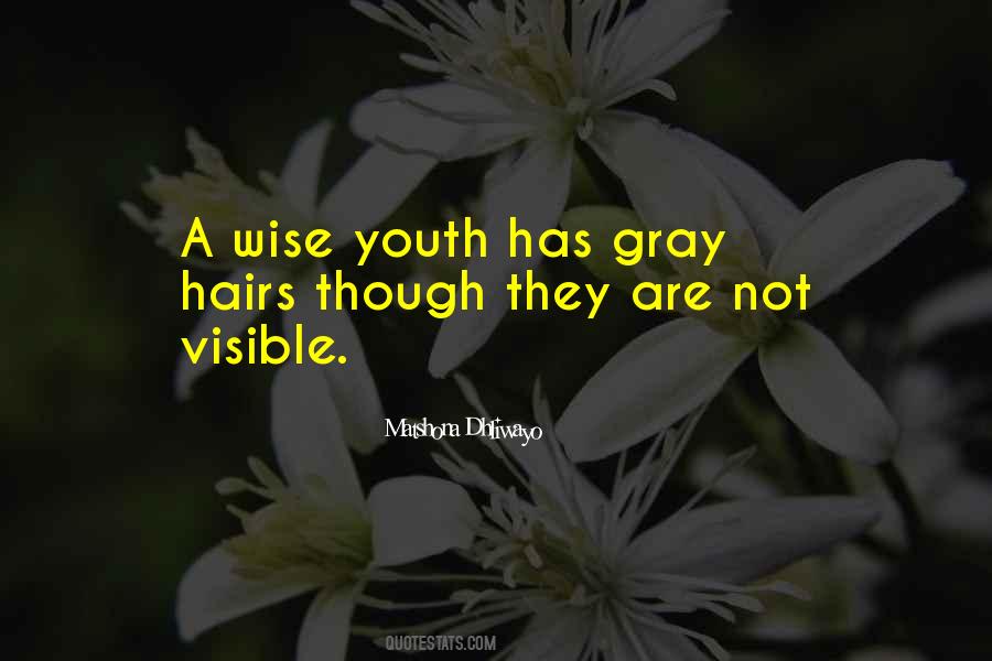 Youth Quotes And Sayings #1597232