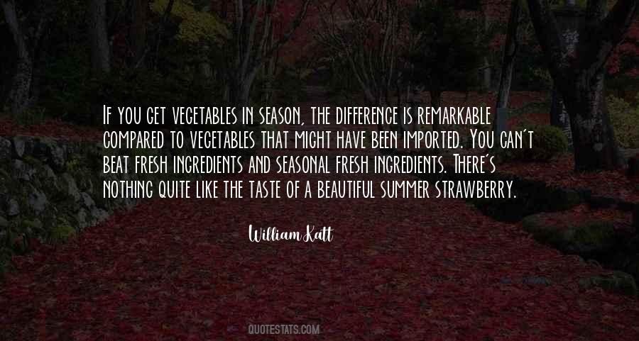 Quotes About Fresh Vegetables #1577453