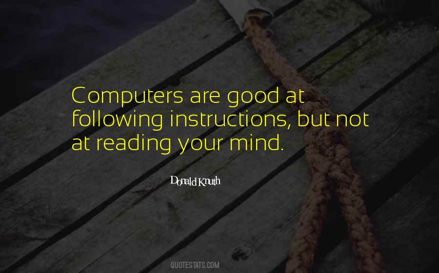 Quotes About Following Instructions #1117969