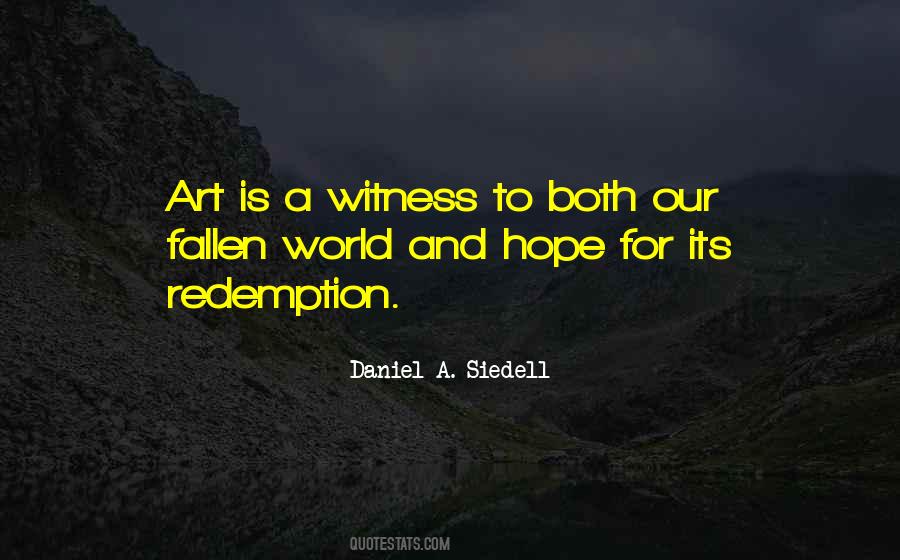 Quotes About Hope And Redemption #1434145