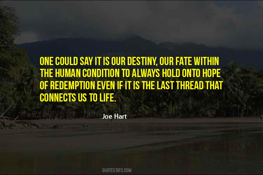 Quotes About Hope And Redemption #809179