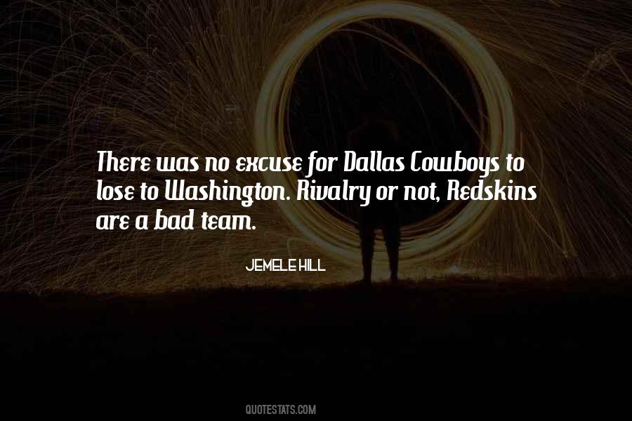 Quotes About Washington Redskins #1701811