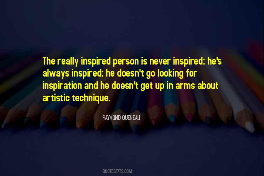 Quotes About Inspired Person #115100