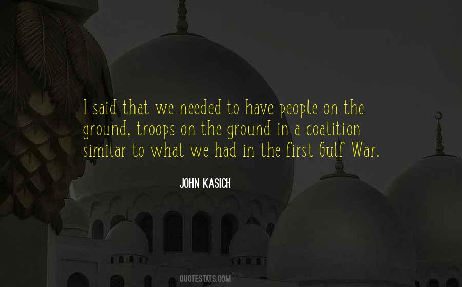 Quotes About Gulf War #504356