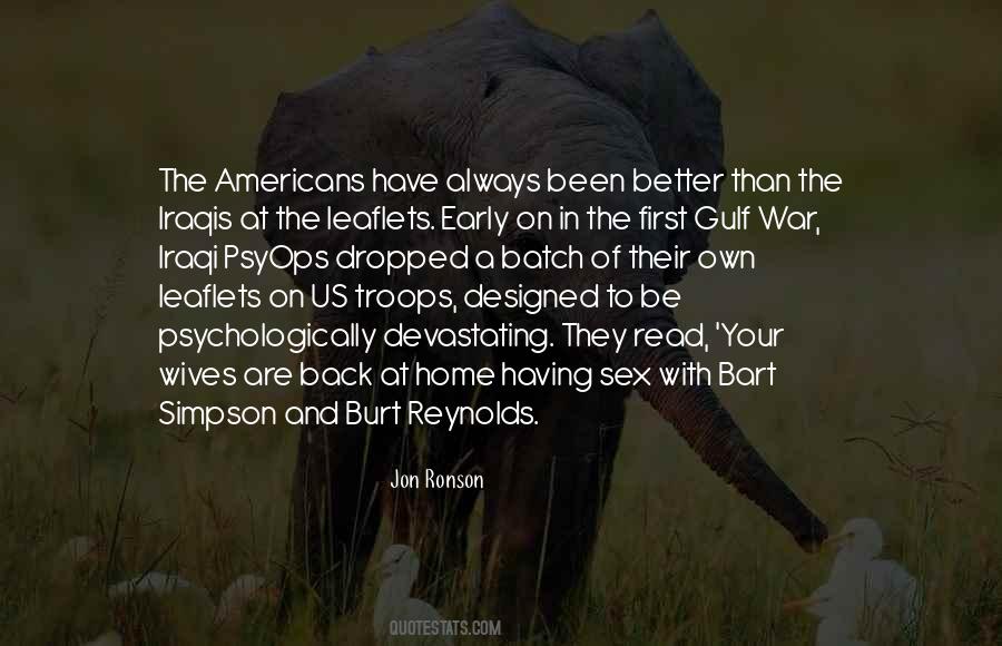 Quotes About Gulf War #509355