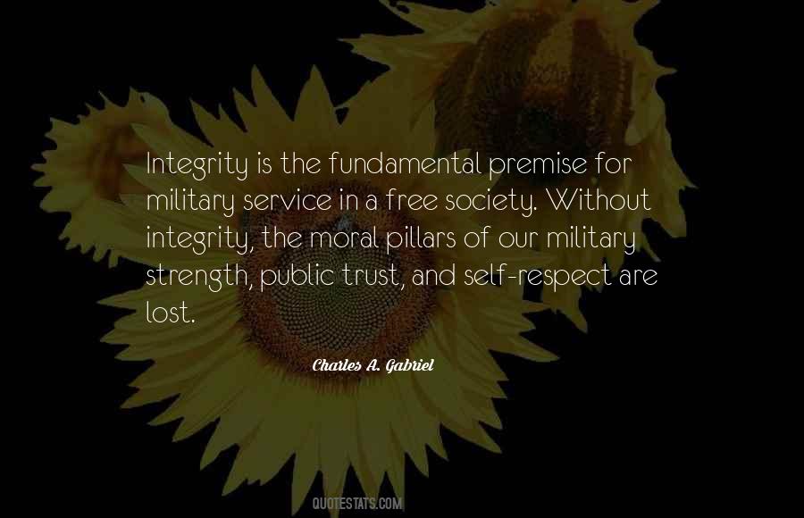 Quotes About Integrity And Respect #1051389