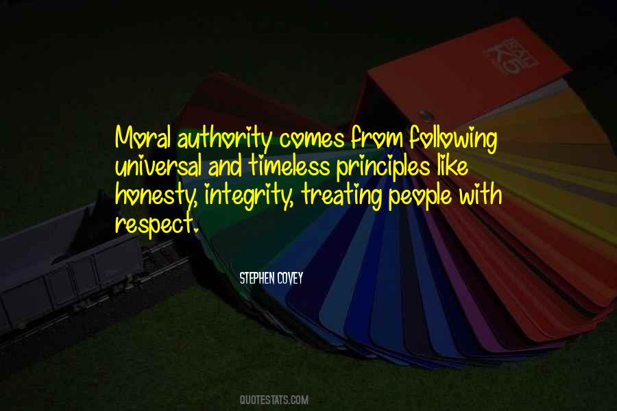 Quotes About Integrity And Respect #1280730