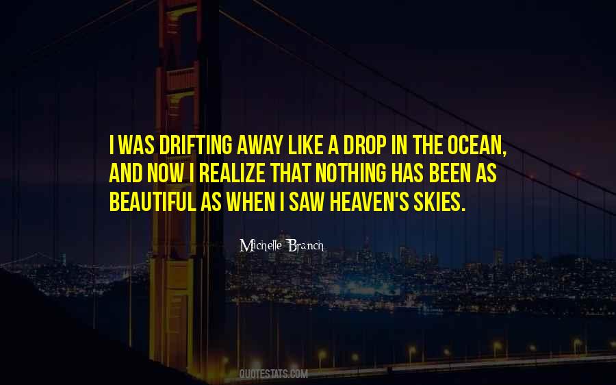 Quotes About The Ocean And Heaven #1698425