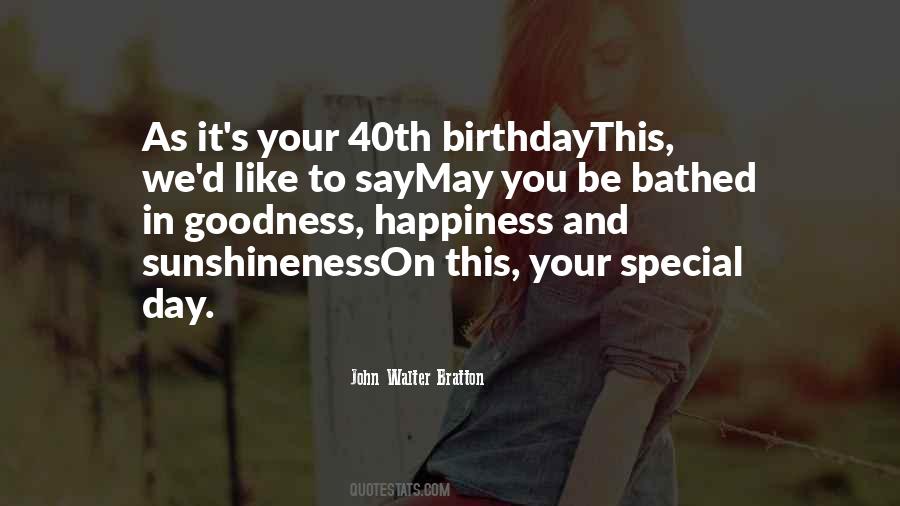 Quotes About Your Special Day #45177
