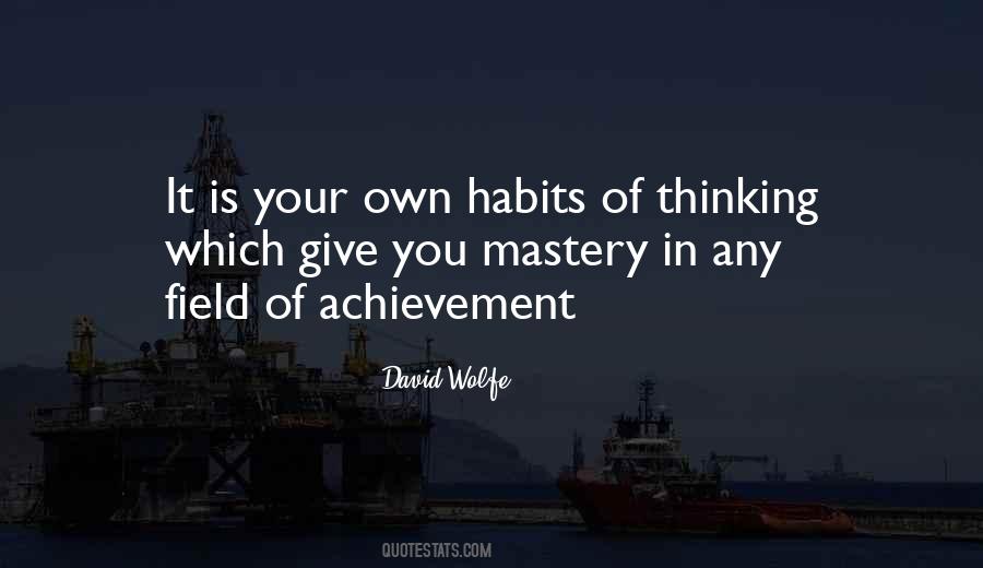 Habits Of Quotes #1110252