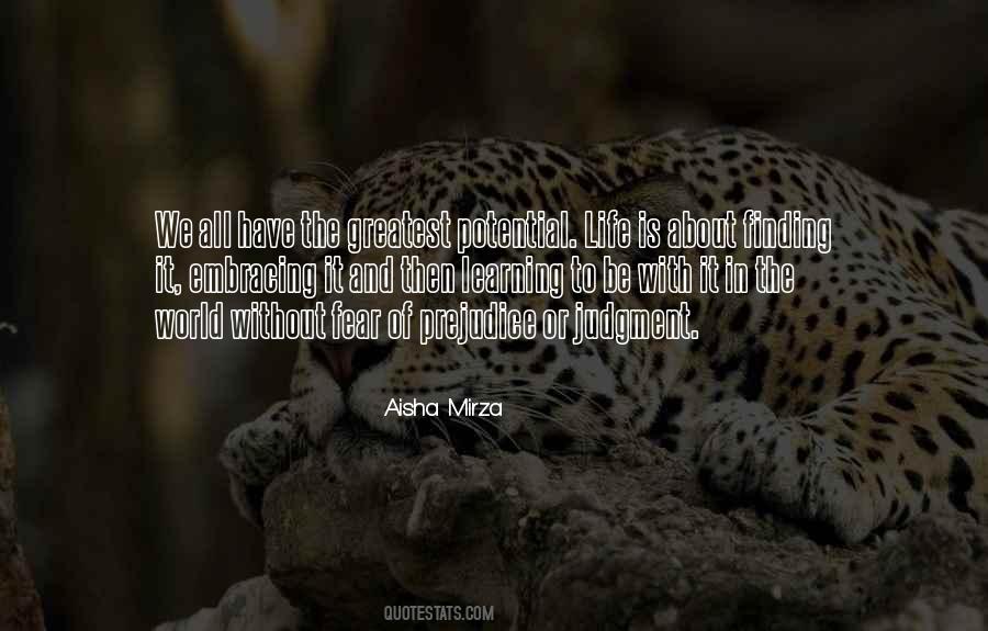 Potential Life Quotes #1512360