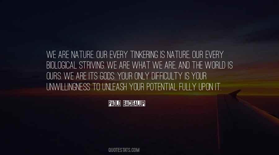 Potential Life Quotes #163286