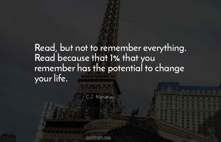 Potential Life Quotes #339400