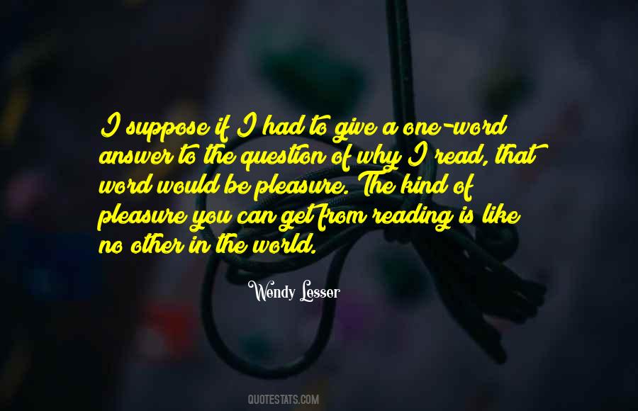 Why Literature Quotes #1069109