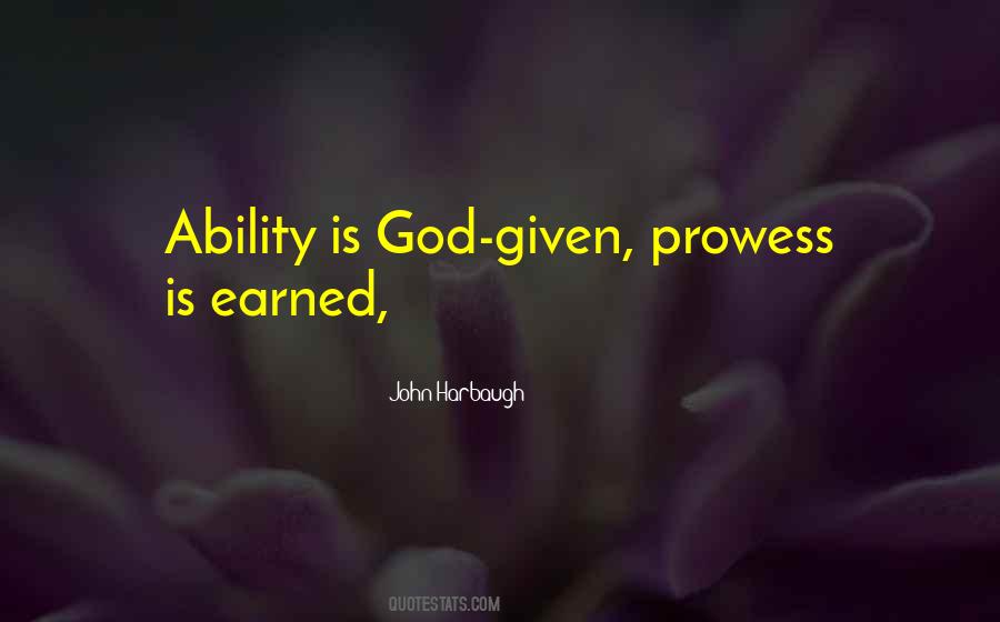 God Given Ability Quotes #1392764