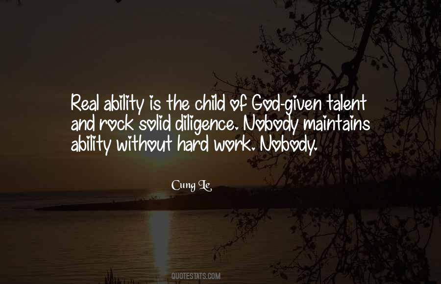God Given Ability Quotes #584865