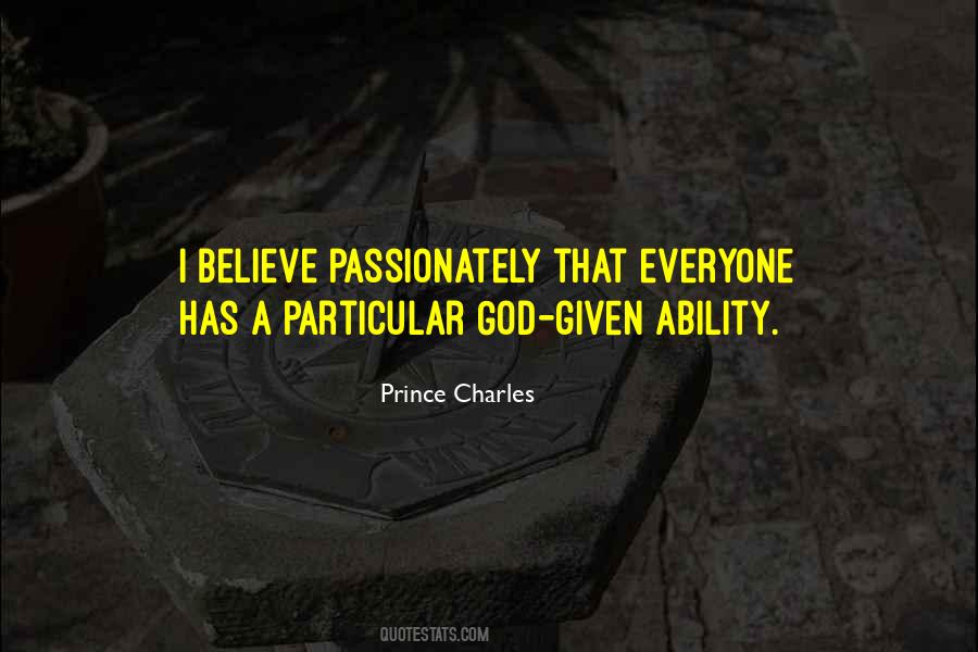 God Given Ability Quotes #918420