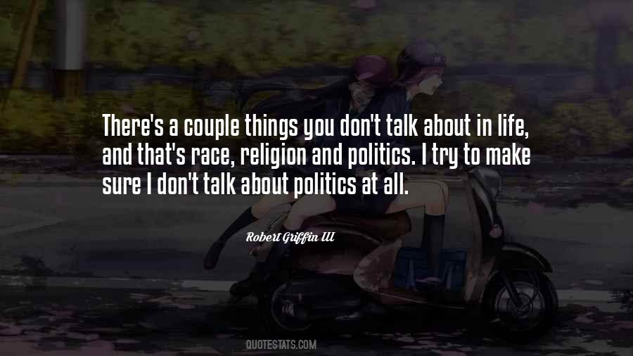 Quotes About Don't Talk #921561