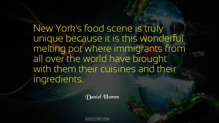 Quotes About New York Food #404240