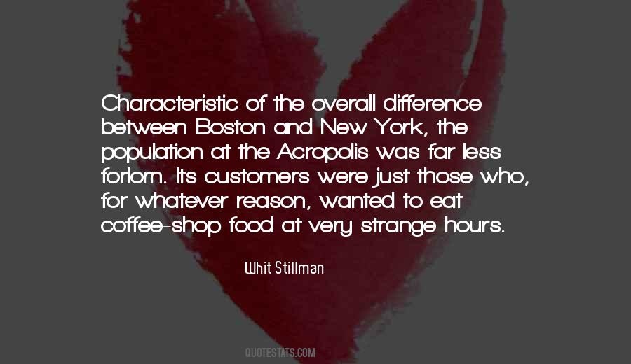 Quotes About New York Food #92603