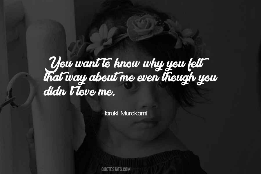 Haruki Murakami Norwegian Wood Quotes #276232