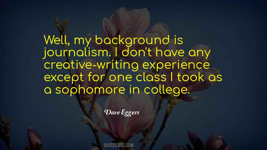 Quotes About One's Background #259972