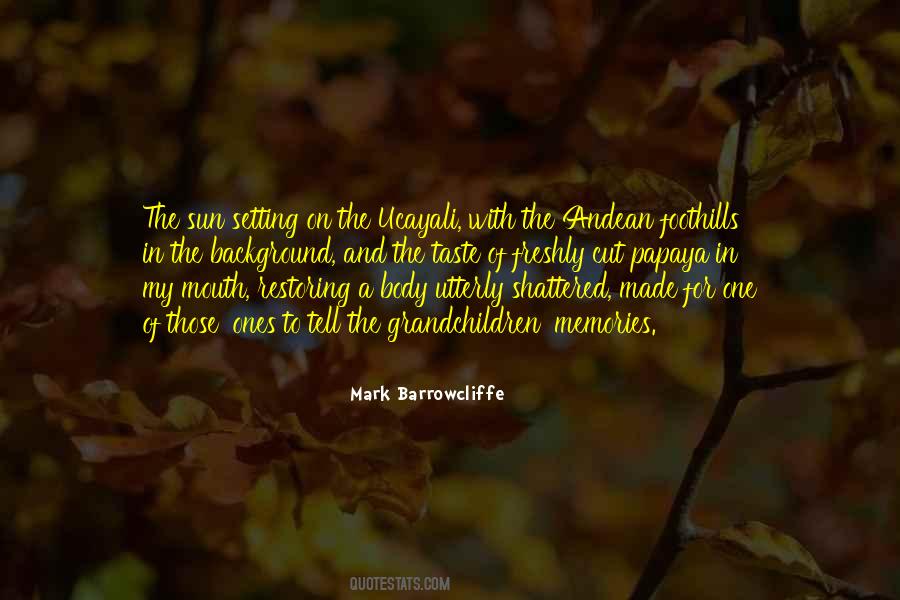 Quotes About One's Background #913032
