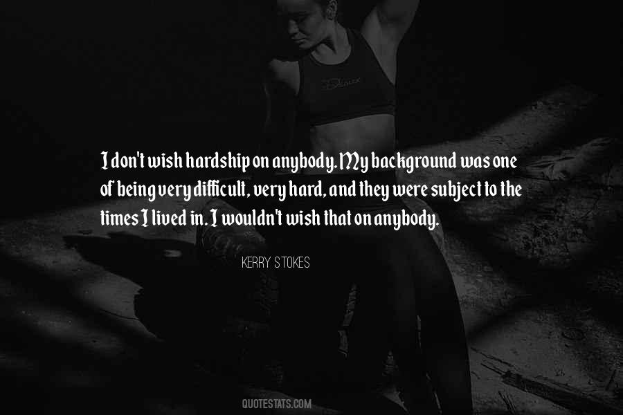 Quotes About One's Background #977095